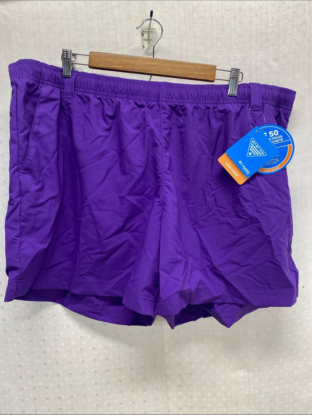 Columbia PFG Women's Purple Backcast Water Shorts NEW
